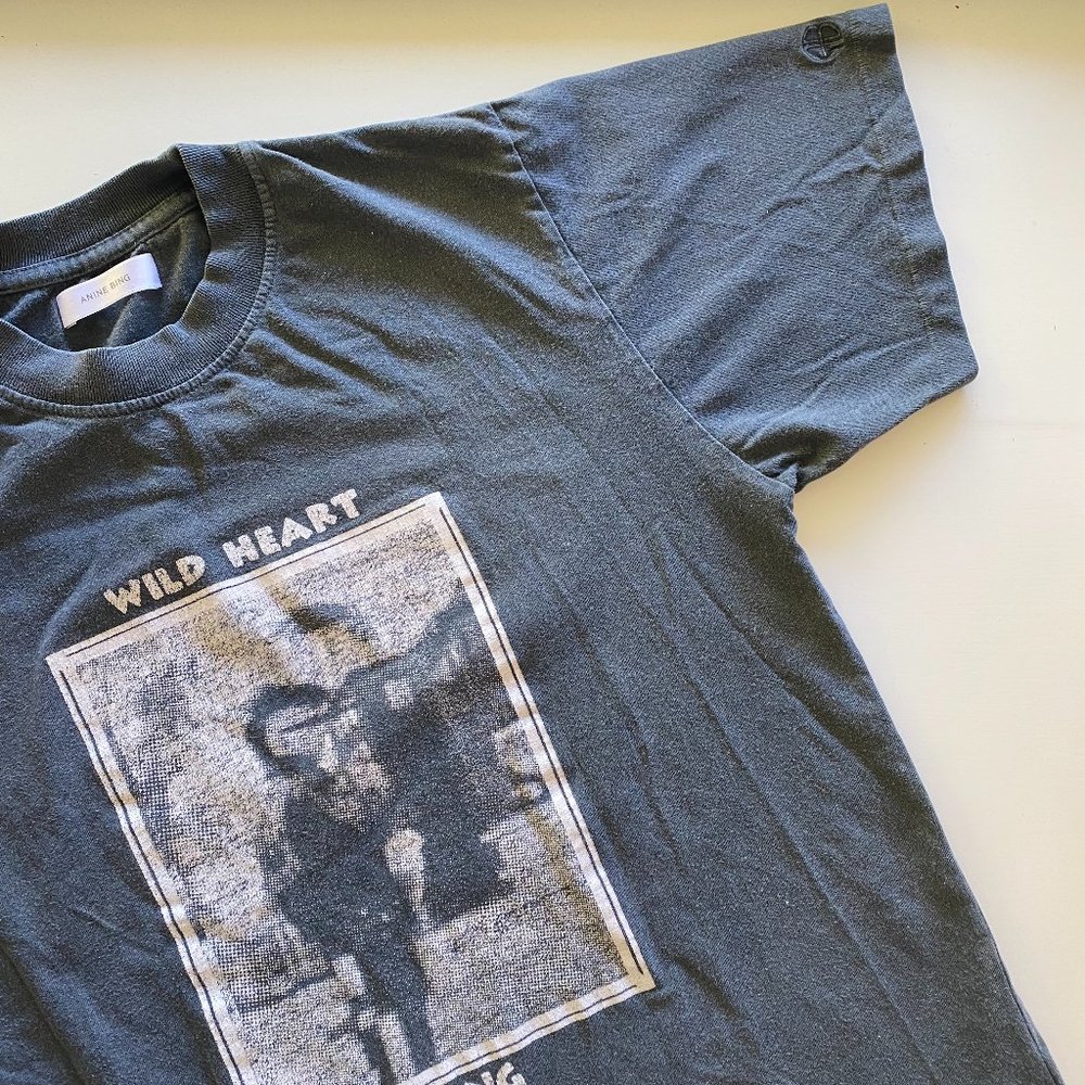 Anine Bing Georgie Mohawk Wild Heart Tee / T-Shirt